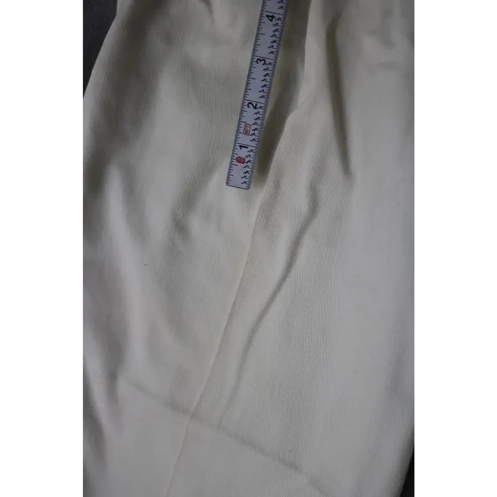 DOCKERS Pleated Khakis Men 32x30 Beige 100 Cotton Classic No Wrinkle Made In USA - Picture 7 of 15